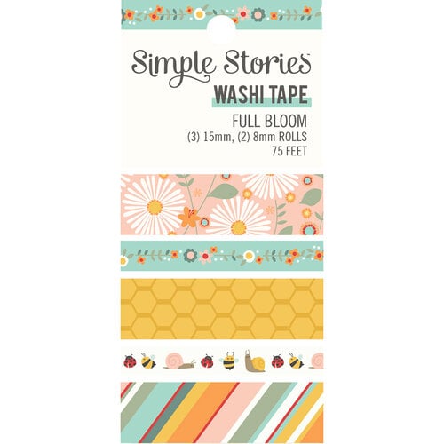 Simple Stories - Full Bloom Collection - Washi Tape