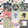 Simple Stories - Simple Vintage Indigo Garden Collection - 12 x 12 Double Sided Paper - 4 x 4 Elements
