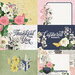 Simple Stories - Simple Vintage Indigo Garden Collection - 12 x 12 Double Sided Paper - 4 x 6 Elements