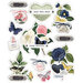 Simple Stories - Simple Vintage Indigo Garden Collection - Layered Stickers