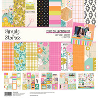 Simple Stories - Let's Get Crafty Collection - 12 x 12 Collection Kit