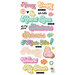 Simple Stories - Let's Get Crafty Collection - Foam Stickers