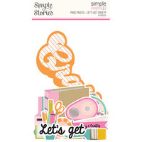 Simple Stories - Simple Pages Collection - Page Pieces - Let's Get Crafty