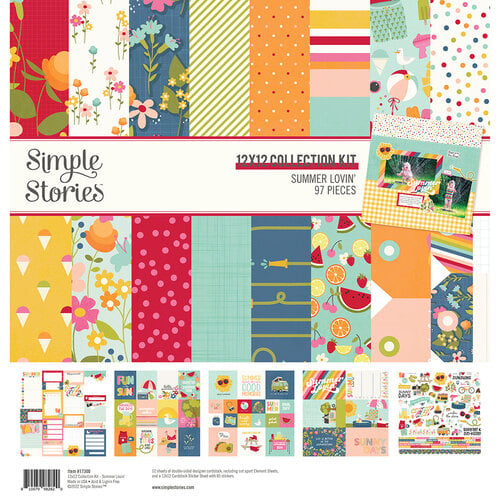 Simple Stories - Summer Lovin' Collection - 12 x 12 Collection Kit