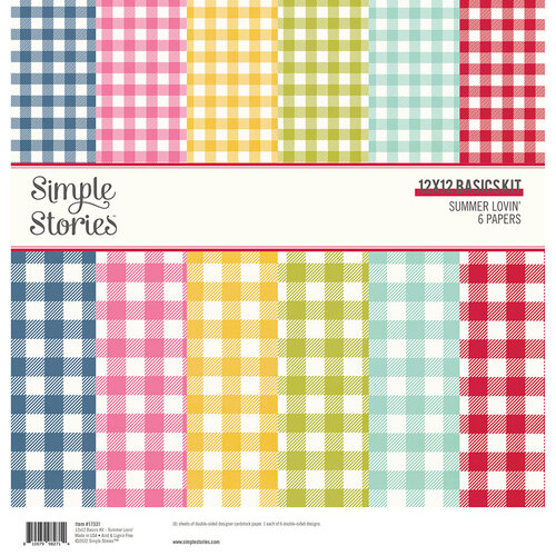 Simple Stories - Summer Lovin' Collection - 12 x 12 Basics Kit