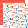 Simple Stories - Celebrate Collection - 12 x 12 Double Sided Paper - Woo Hoo