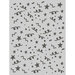 Simple Stories - Celebrate Collection - 6 x 8 Stencil - Confetti