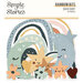 Simple Stories - Boho Baby Collection - Ephemera - Rainbow Bits