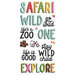 Simple Stories - Into The Wild Collection - Foam Stickers