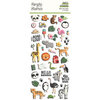 Simple Stories - Into The Wild Collection - Puffy Stickers