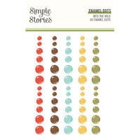 Simple Stories - Into The Wild Collection - Enamel Dots