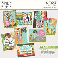 Simple Stories - Into The Wild Collection - Simple Cards - Card Kit