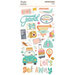 Simple Stories - Let's Go Collection - 6 x 12 Chipboard Stickers