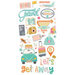 Simple Stories - Let's Go Collection - 6 x 12 Chipboard Stickers