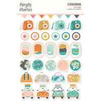 Simple Stories - Let's Go Collection - Sticker Book