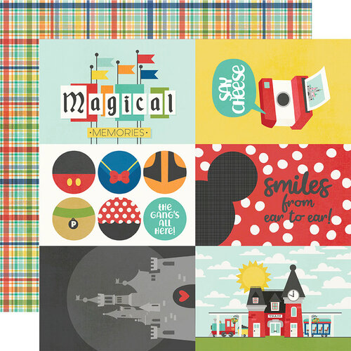 Simple Stories - Say Cheese At the Park Collection - 12 x 12 Double Sided Paper - 4 x 6 Elements