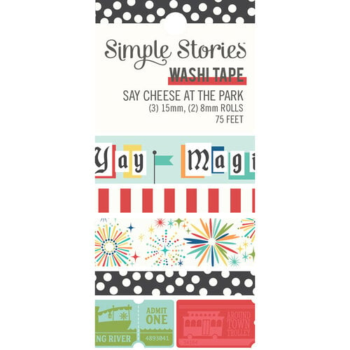 Simple Stories - Say Cheese At the Park Collection - Washi Tape