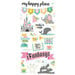 Simple Stories - Say Cheese Fantasy At the Park Collection - Foam Stickers