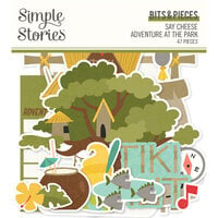 Simple Stories - Say Cheese Adventure At the Park Collection - Ephemera - Bits and Pieces