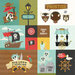 Simple Stories - Say Cheese Frontier At the Park Collection - 12 x 12 Double Sided Paper - Elements 2