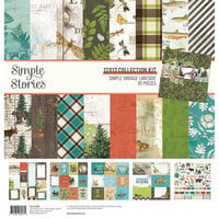 Simple Stories - Simple Vintage Lakeside Collection - 12 x 12 Collection Kit