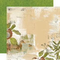 Simple Stories - Simple Vintage Lakeside Collection - 12 x 12 Double Sided Paper - On Lake Time