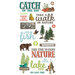 Simple Stories - Simple Vintage Lakeside Collection - Foam Stickers