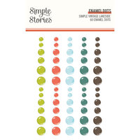 Simple Stories - Simple Vintage Lakeside Collection - Enamel Dots