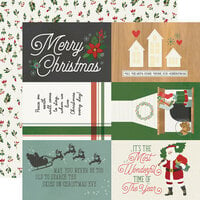 Simple Stories - Hearth and Holiday Collection - 12 x 12 Double Sided Paper - 4 x 6 Elements