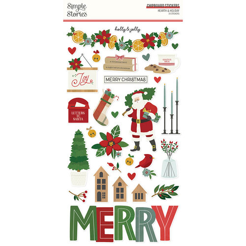 Hearth & Holiday Chipboard