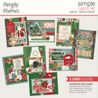 Simple Stories - Hearth and Holiday Collection - Simple Cards - Card Kit