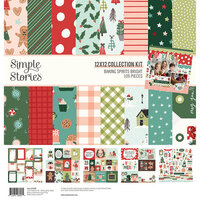 Simple Stories - Baking Spirits Bright Collection - 12 x 12 Collection Kit