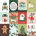 Simple Stories - Baking Spirits Bright Collection - 12 x 12 Double Sided Paper - 3 x 4 Elements