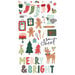 Simple Stories - Baking Spirits Bright Collection - 6 x 12 Chipboard Stickers