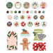 Simple Stories - Baking Spirits Bright Collection - Decorative Brads