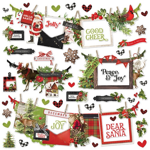 Simple Stories - Simple Vintage Christmas Lodge Collection - 12 x 12 ...