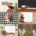 Simple Stories - Simple Vintage Christmas Lodge Collection - 12 x 12 Double Sided Paper - 4 x 6 Elements