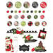 Simple Stories - Simple Vintage Christmas Lodge Collection - Decorative Brads