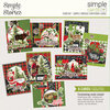 Simple Stories - Simple Vintage Christmas Lodge Collection - Simple Cards - Card Kit