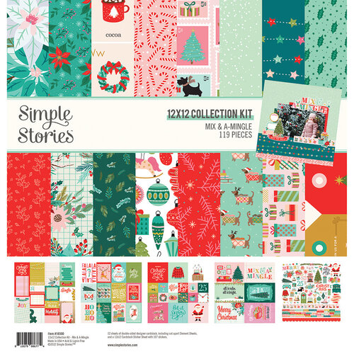 Simple Stories - Mix and A-Mingle Collection - 12 x 12 Collection Kit