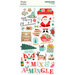 Simple Stories - Mix and A-Mingle Collection - 6 x 12 Chipboard Stickers