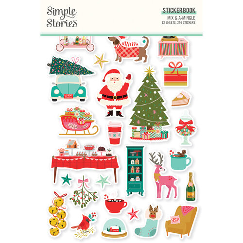 Simple Stories - Mix and A-Mingle Collection - Sticker Book