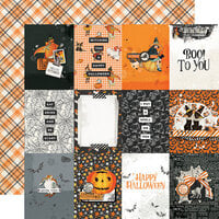 Simple Stories - Simple Vintage October 31st Collection - 12 x 12 Double Sided Paper - 3 x 4 Elements