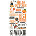Simple Stories - Simple Vintage October 31st Collection - Foam Stickers