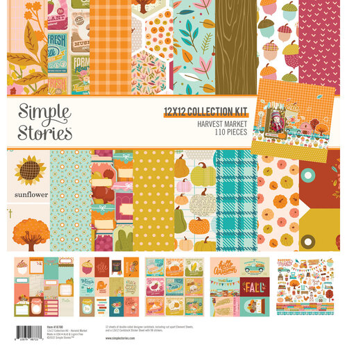 Simple Stories - Harvest Market Collection - 12 x 12 Collection Kit