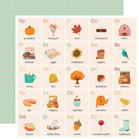 Simple Stories - Harvest Market Collection - 12 x 12 Double Sided Paper - Pumpkin Days