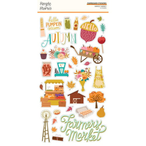 Harvest Market Chipboard