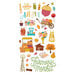 Simple Stories - Harvest Market Collection - 6 x 12 Chipboard Stickers