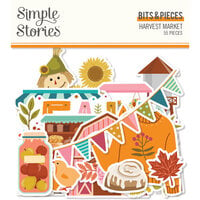 Simple Stories - Harvest Market Collection - Ephemera - Bits and Pieces