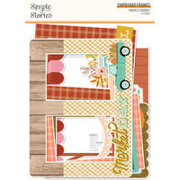 Simple Stories - Harvest Market Collection - Chipboard Frames